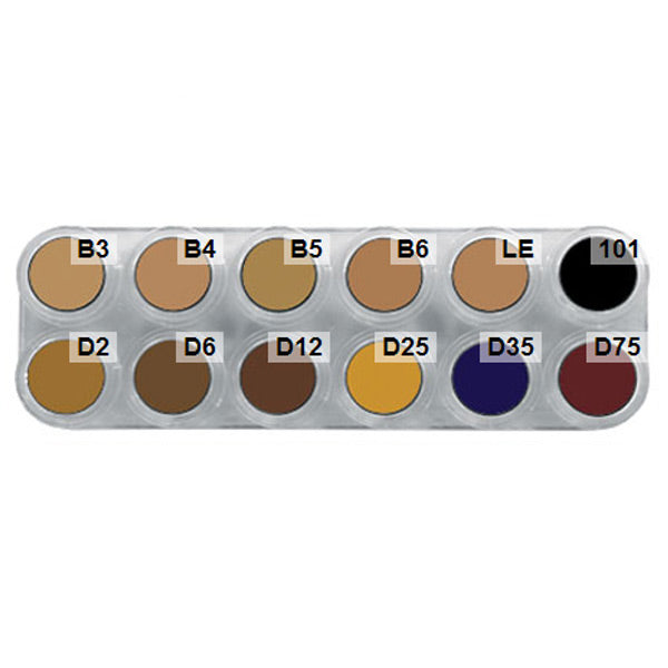 Tavolozza Camouflage - CB - 12 colori