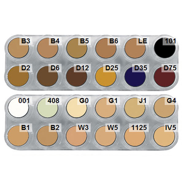 Tavolozza Camouflage - CK (12CB+12CH) - 24 colori
