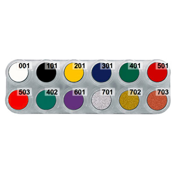 Tavolozza Crème Make up - F - 12 colori
