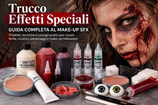 Trucco effetti speciali: guida completa al make-up SFX