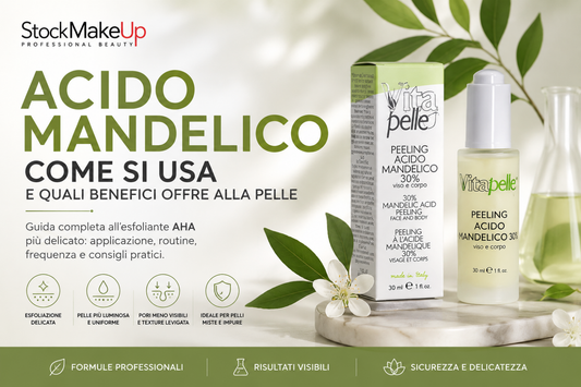 Acido mandelico: cos'è, come si usa e benefici per la pelle