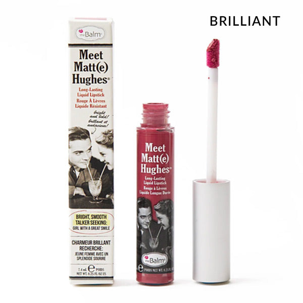 Meet Matt(e) Hughes® Liquid Lipstick