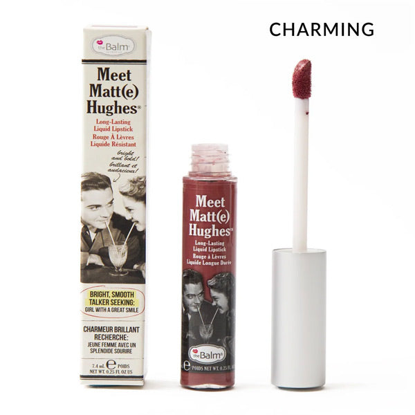 Meet Matt(e) Hughes® Liquid Lipstick