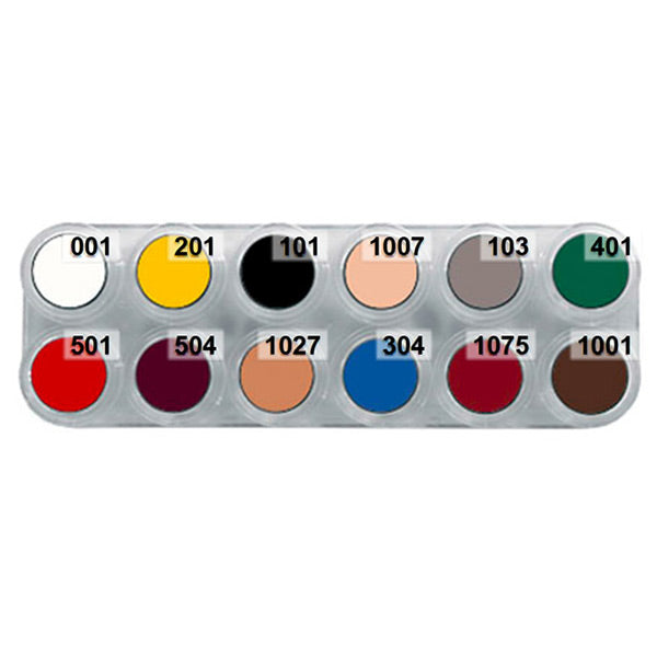 Tavolozza Crème Make up - B - 12 colori