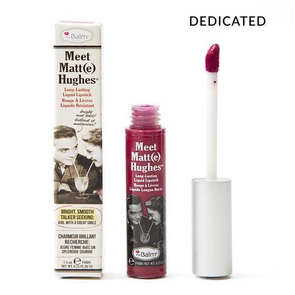 Meet Matt(e) Hughes® Liquid Lipstick