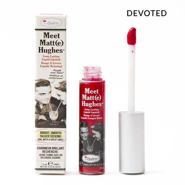 Meet Matt(e) Hughes® Liquid Lipstick