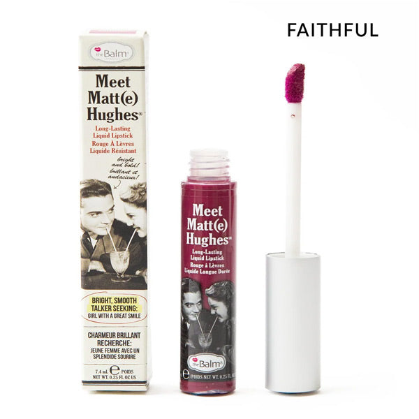 Meet Matt(e) Hughes® Liquid Lipstick