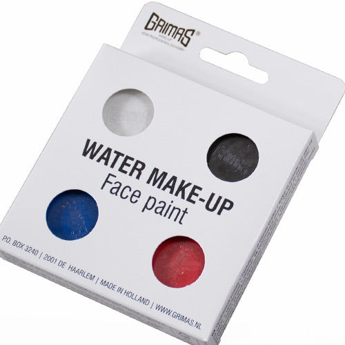 Tavolozza Water Make up - Basic - 4 colori
