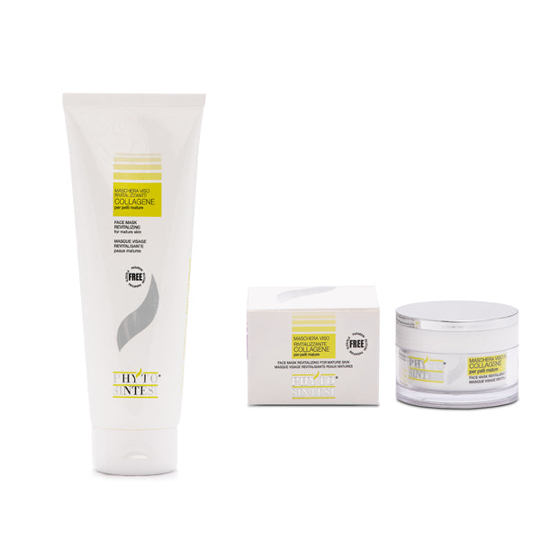 Maschera viso rivitalizzante al Collagene
