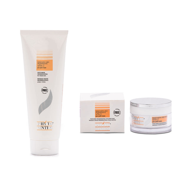 Maschera viso rigenerante Vita C