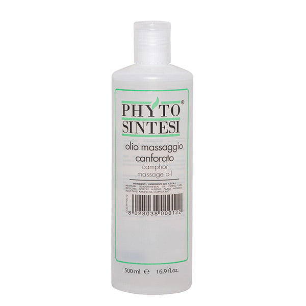 Olio massaggio canforato