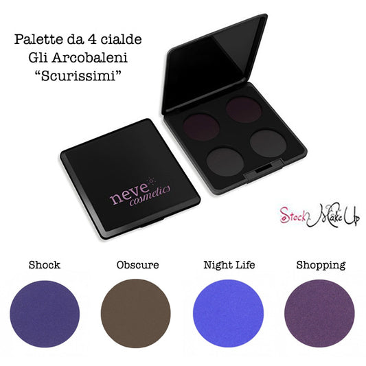 Palette Gli Arcobaleni "Scurissimi" - 4 cialde