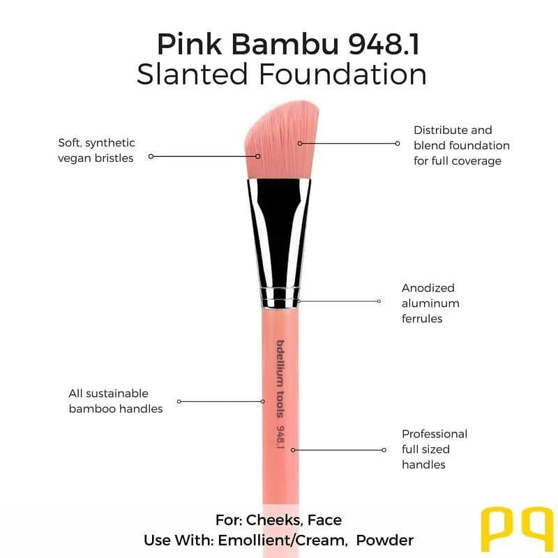 Pink Bambu 948.1 Slanted  Foundation