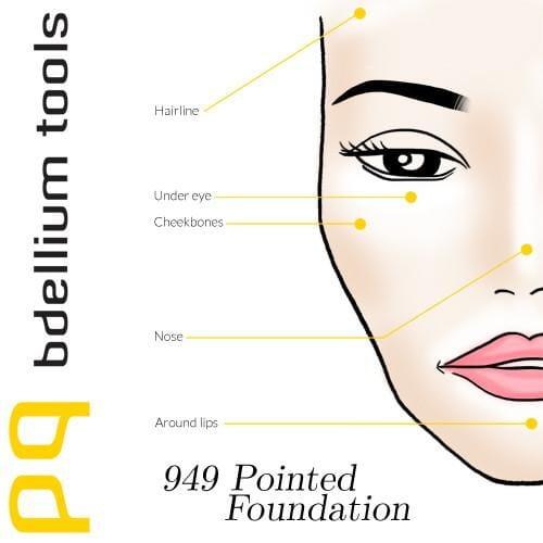 Pink Bambu 949 Pointed  Foundation