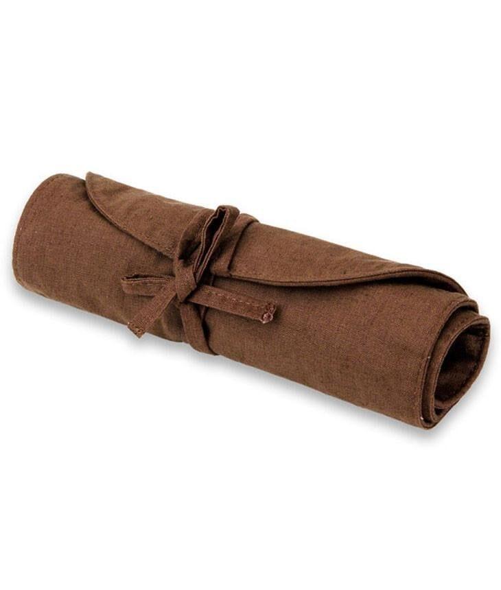 Pink Bambu Roll-Up Pouch