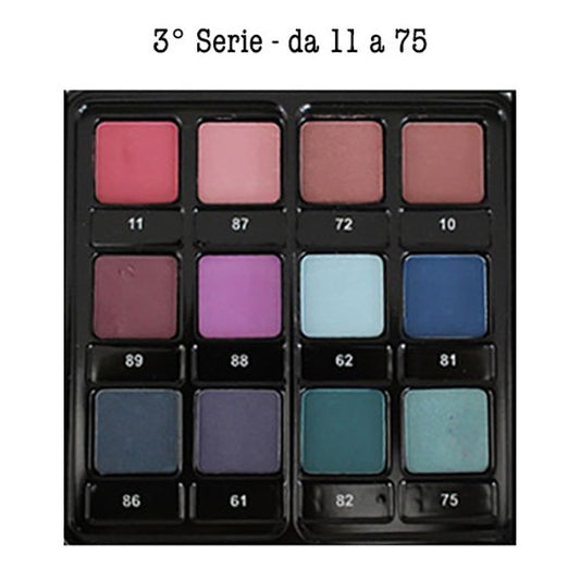 Tavolozza 12 ombretti compatti - 3° serie