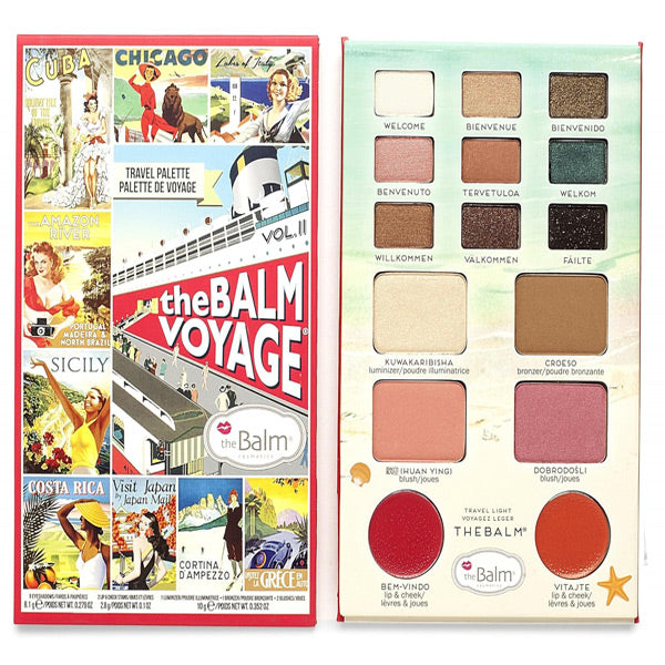 TheBalm Voyage Volume 2 Palette Multifunzionale