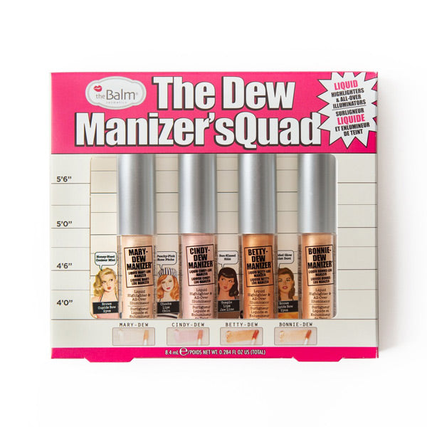 The Dew Manizer's Quad Palette Illuminanti