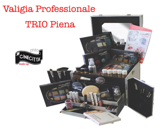 Valigia trucco TRIO professionale - PIENA