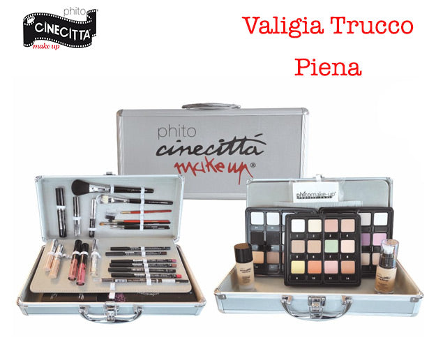 Valigia Trucco Professionale alluminio - PIENA