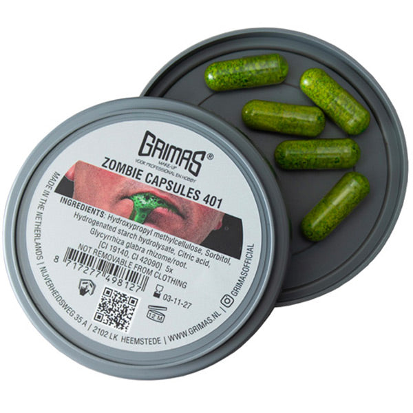 Zombie capsule - verde