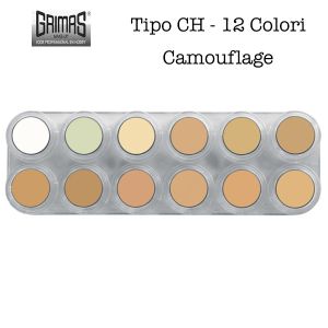 Tavolozza Camouflage - CH - 12 colori