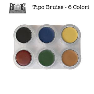 Tavolozza Crème Make up - Bruise - 6 colori