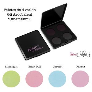 Palette Gli Arcobaleni "Chiarissimi" - 4 cialde