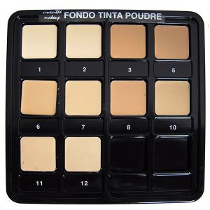 Tavolozza 10 fondotinta poudrè